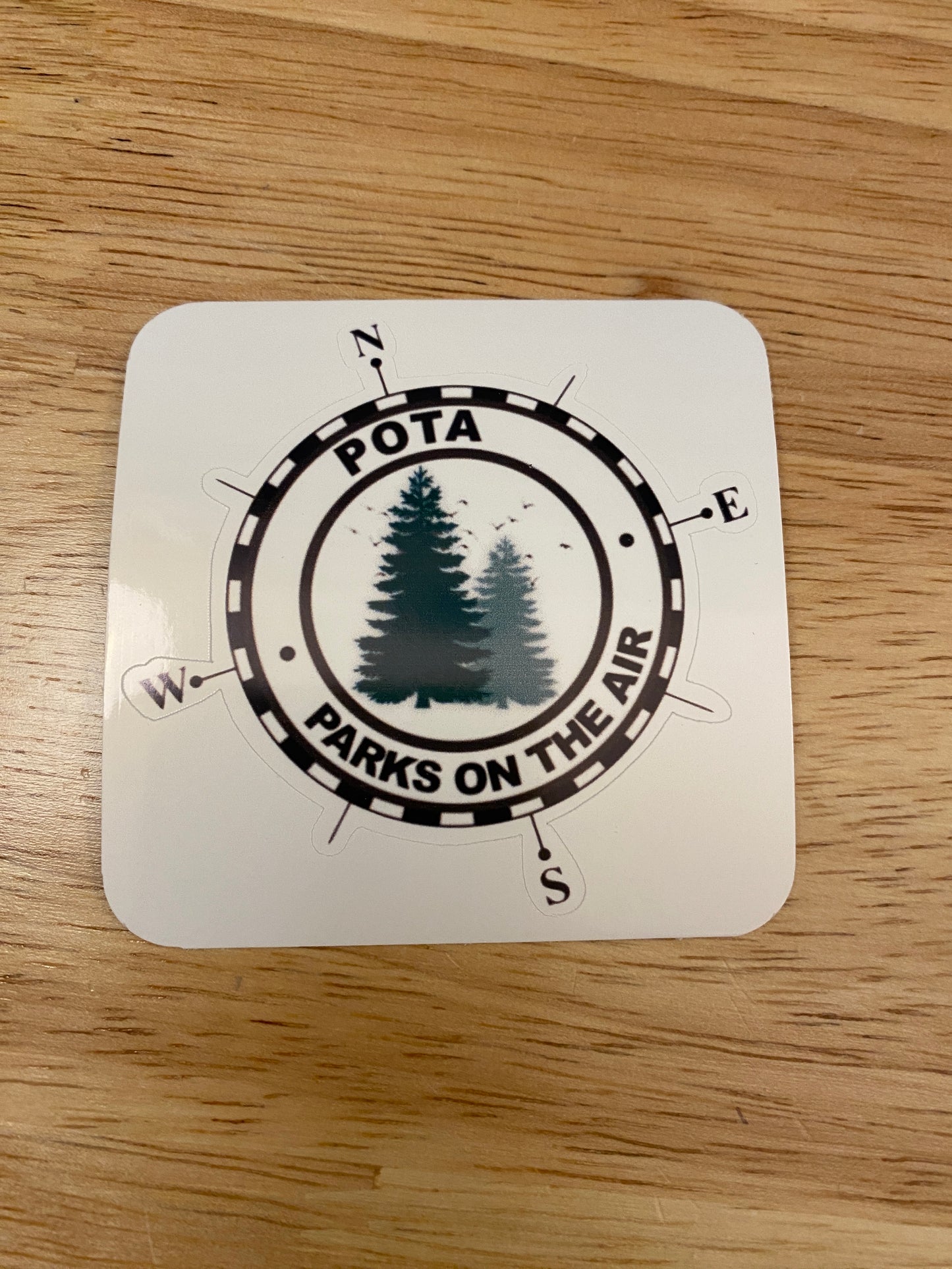 POTA Ham Radio STICKER, Park on the Air Sticker