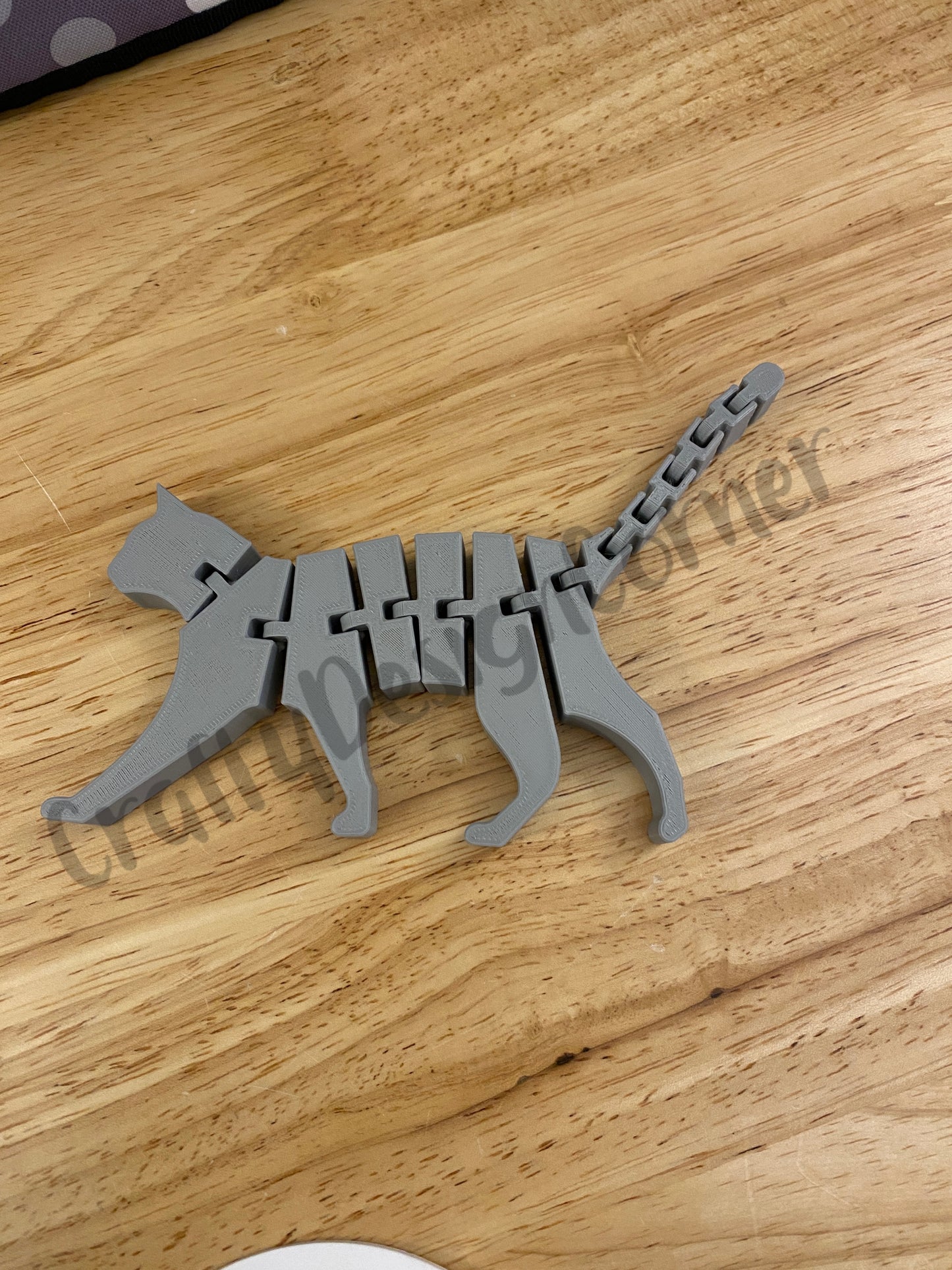 Cute Articulated Cat, Fidgeting Cat, Movable Cat