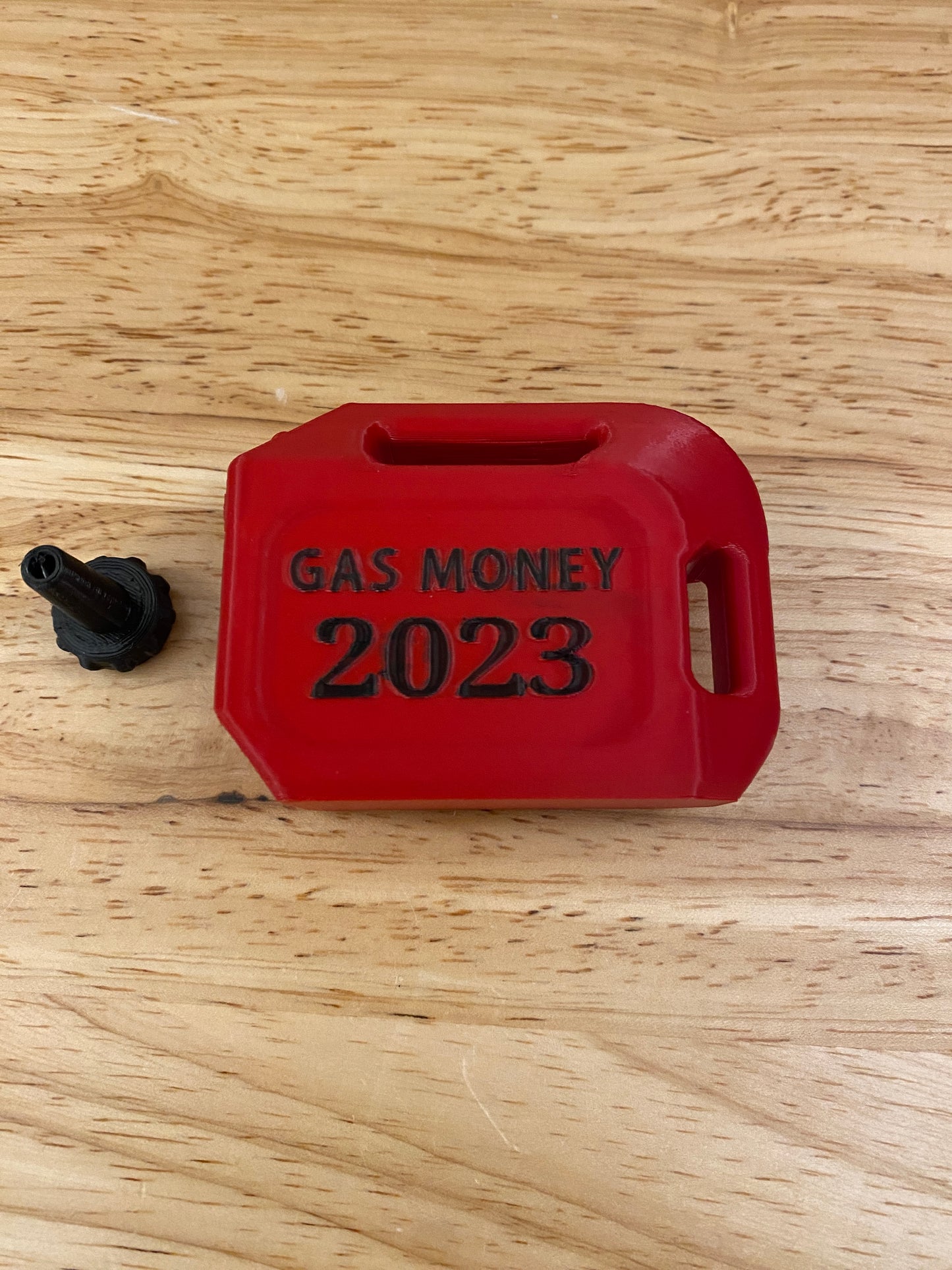 Colorful 2023 Gas Can Money Holder Ornament, money ornament, gas can ornament, gas money ornament, Money Holder ornament