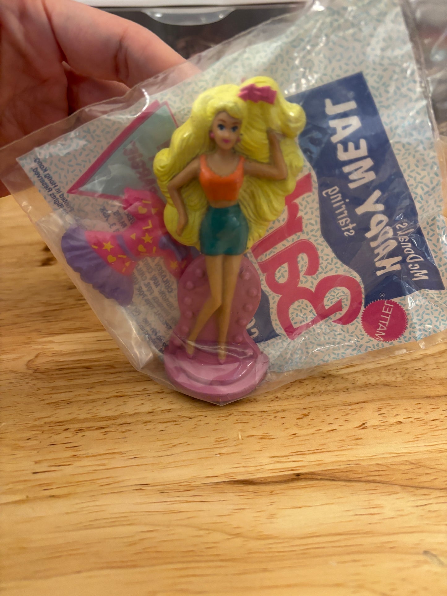 Snap n Play Barbie, New in Sealed bag, Happy Meal toy, Barbie Toy