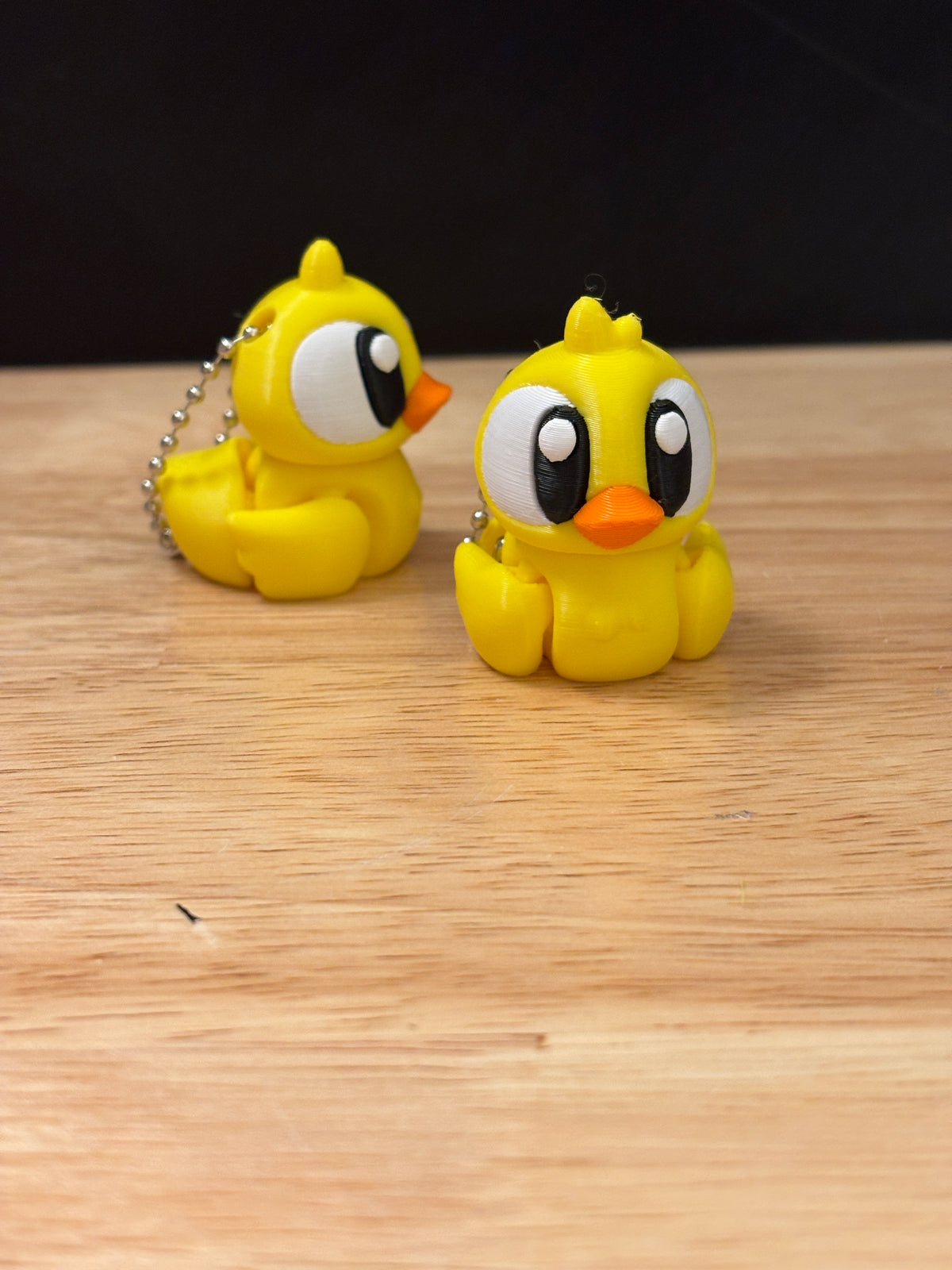 3D printed Baby Duck, Duck keychain, Baby duck key chain, Duck key chain
