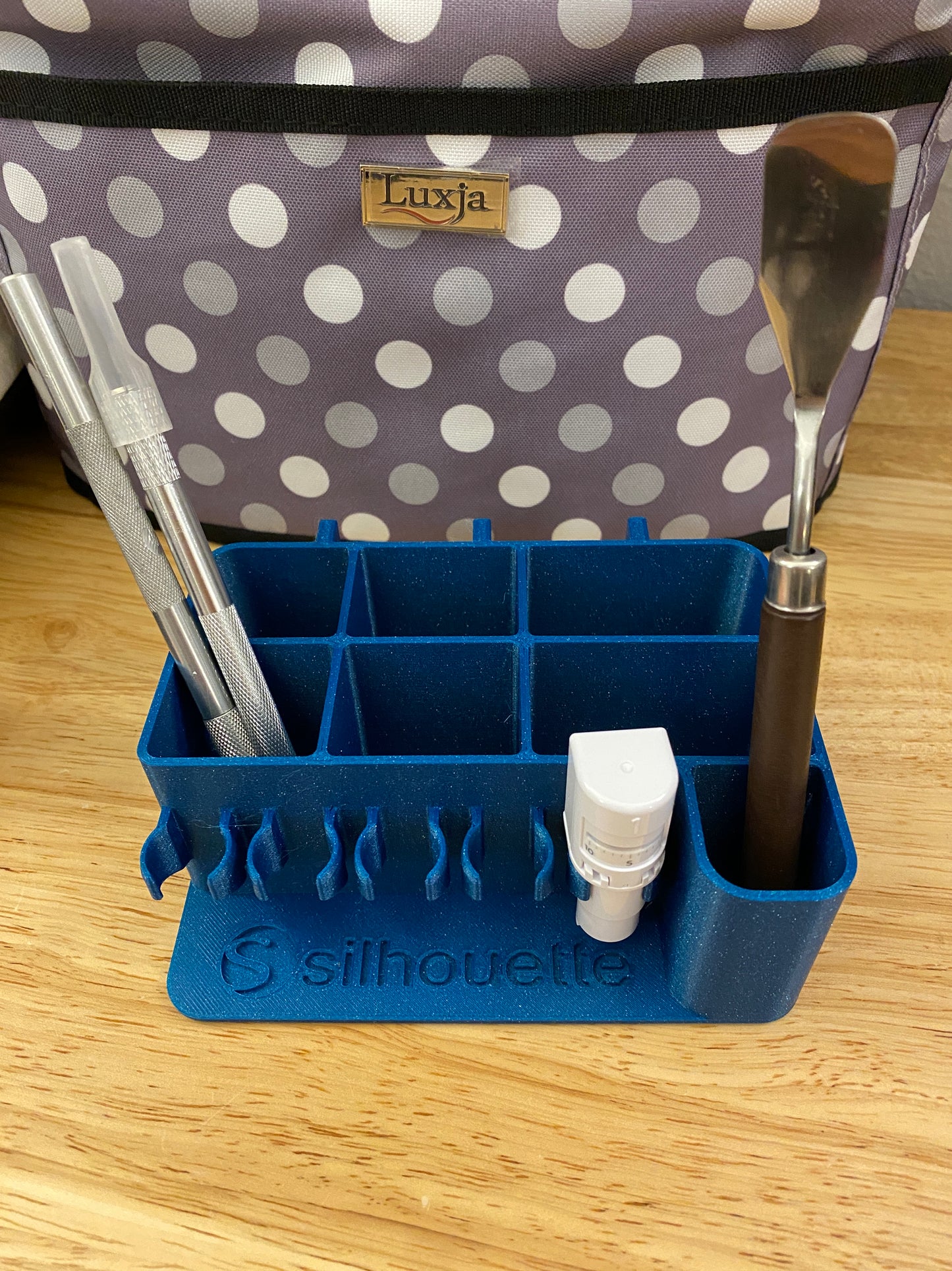 Tool Kit, Silhouette Cameo Auto Blade holder, Cute holder, Silhouette cameo 4 blade caddy