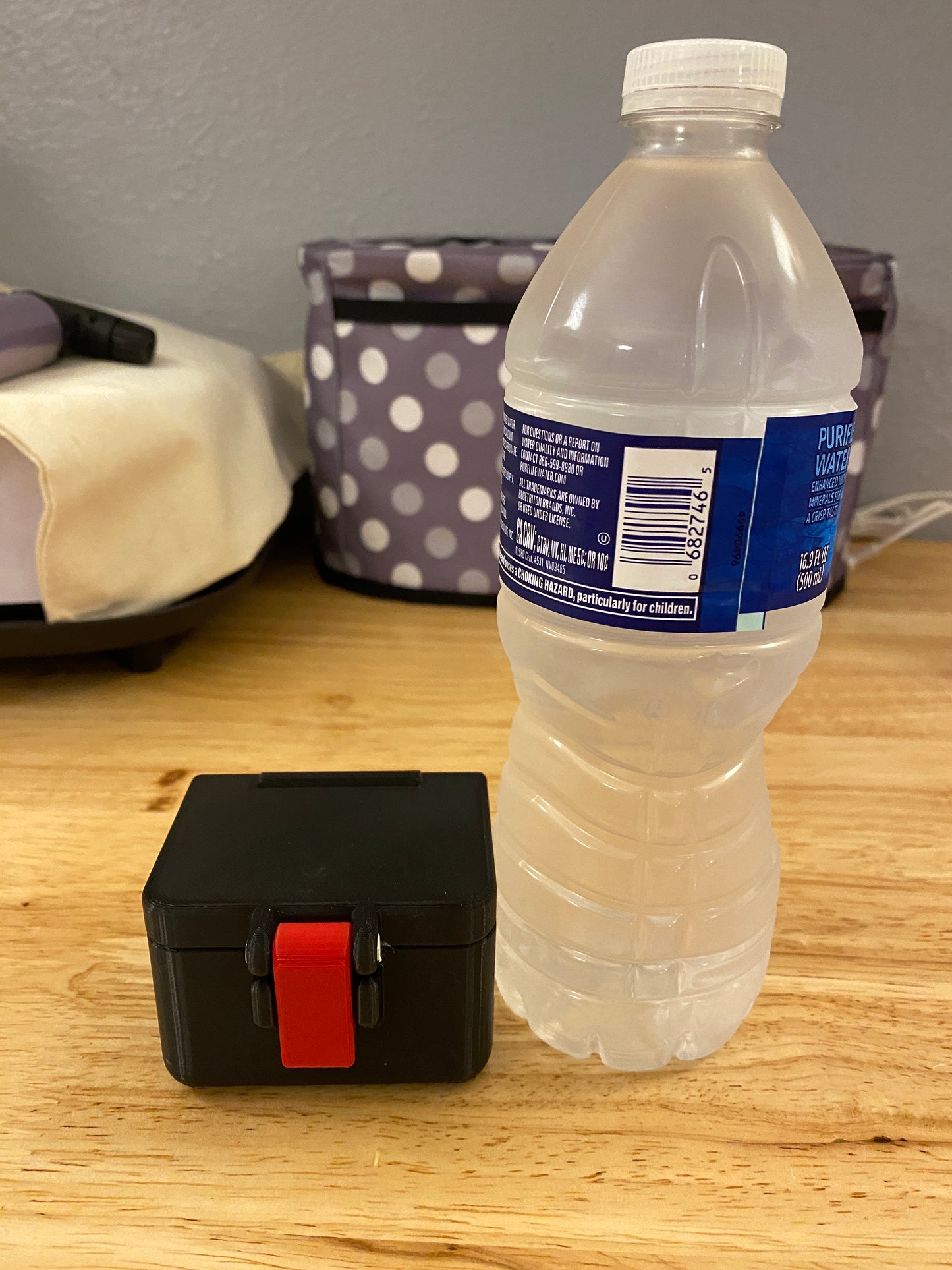 Mini Tricket Box, Mini Box with latch, 3D printed box with lid