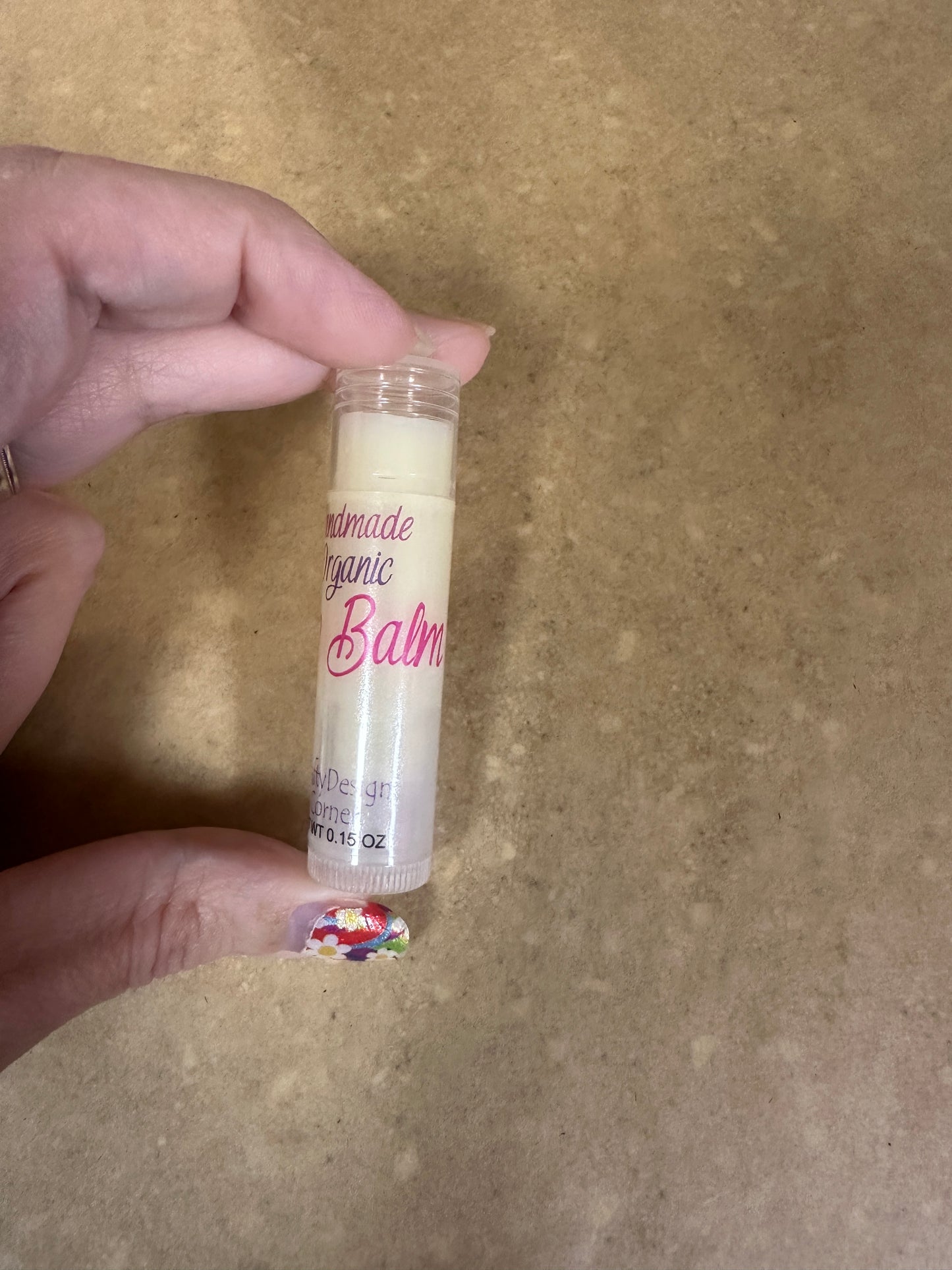 Organic Lip Balm - Original flavoring -No SPF