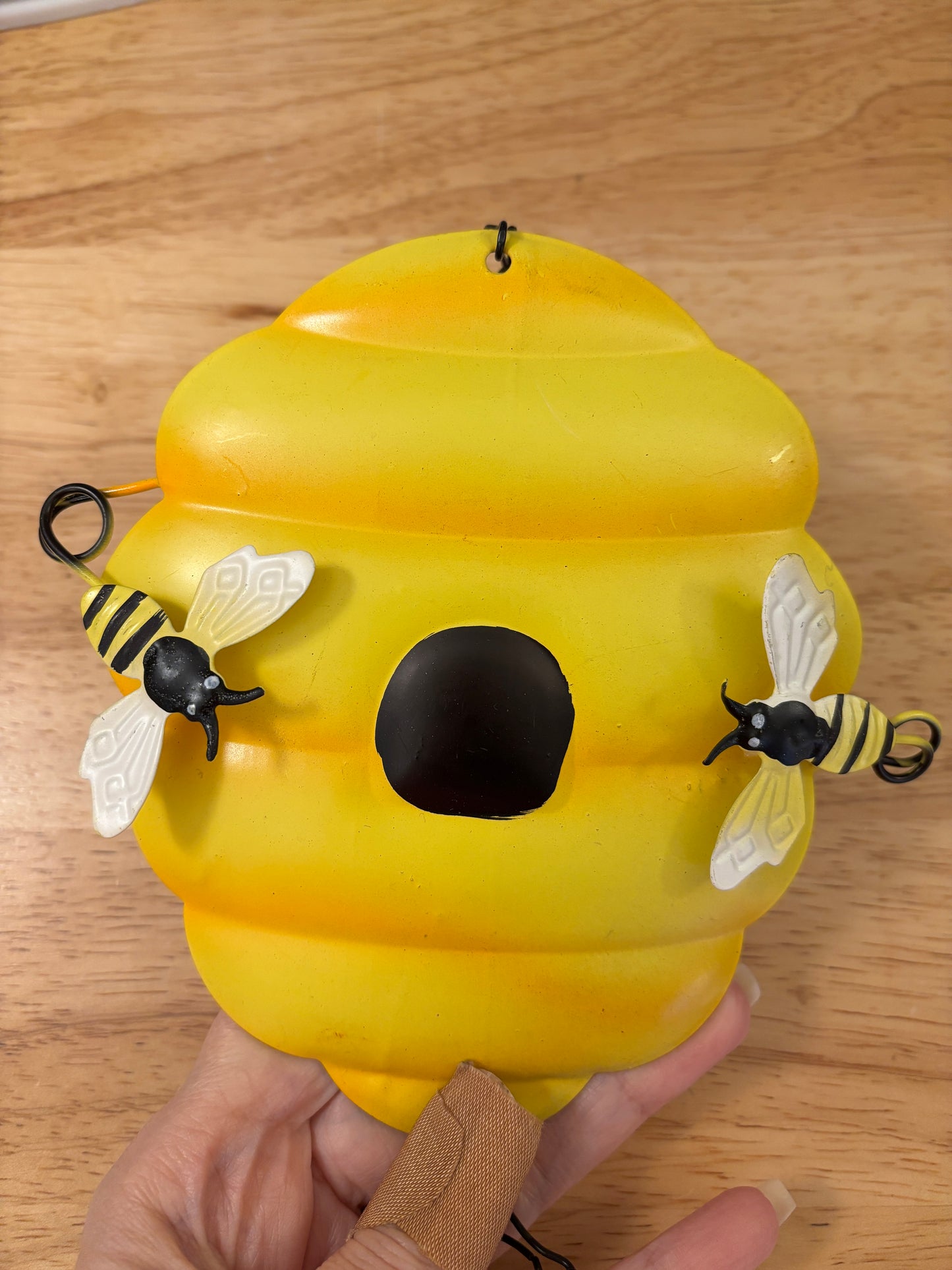 Bee Hive with bell and Sticker Sheet bundle