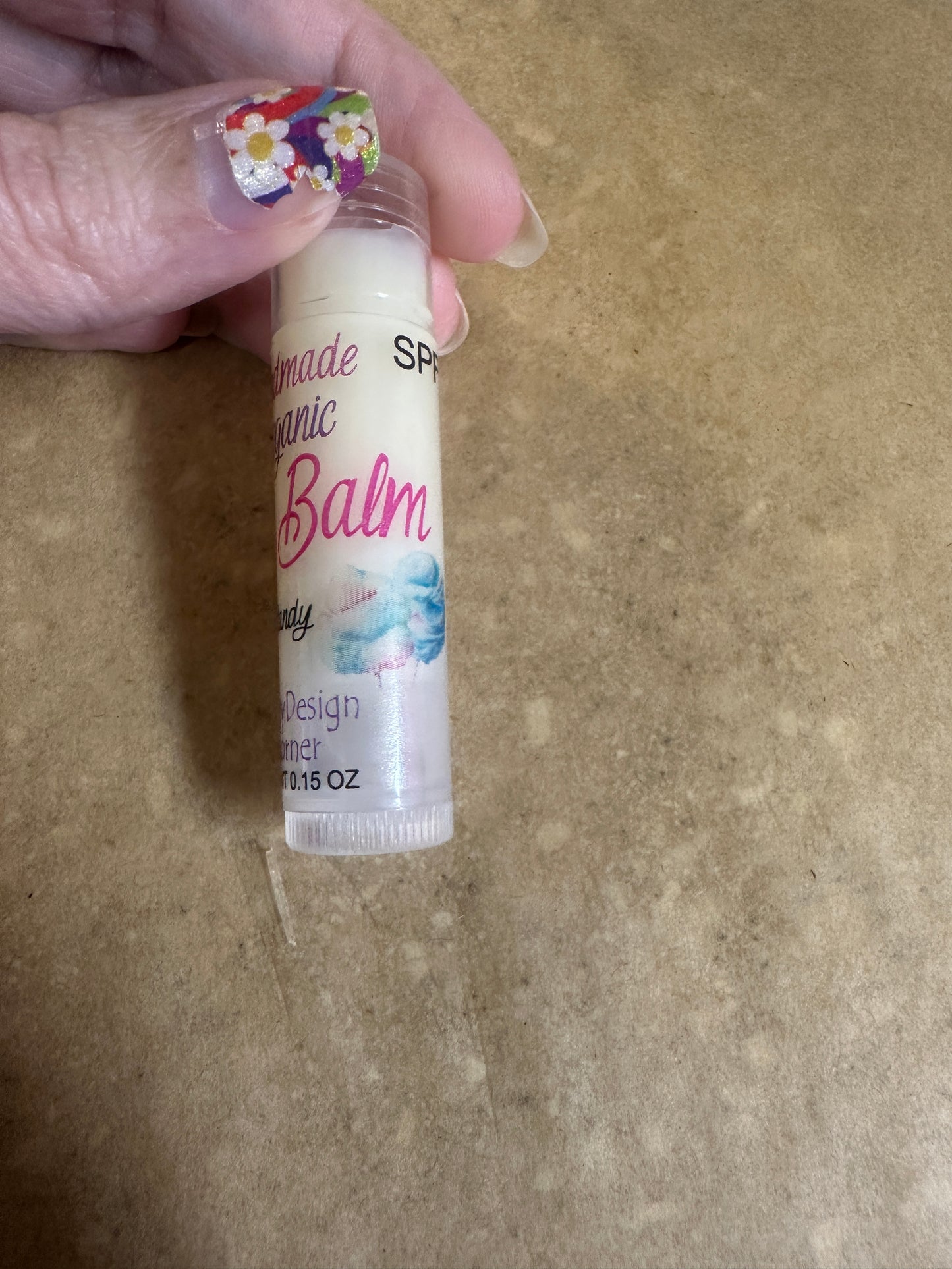 Organic Lip Balm - Cotton Candy flavoring