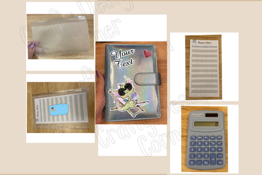 Dragon Vacation Planning Binder, Cash Envelops and Calculator, Cash Budget Binder, Dragon Budget Binder, A6 Binder, Savings Binder, Dragon