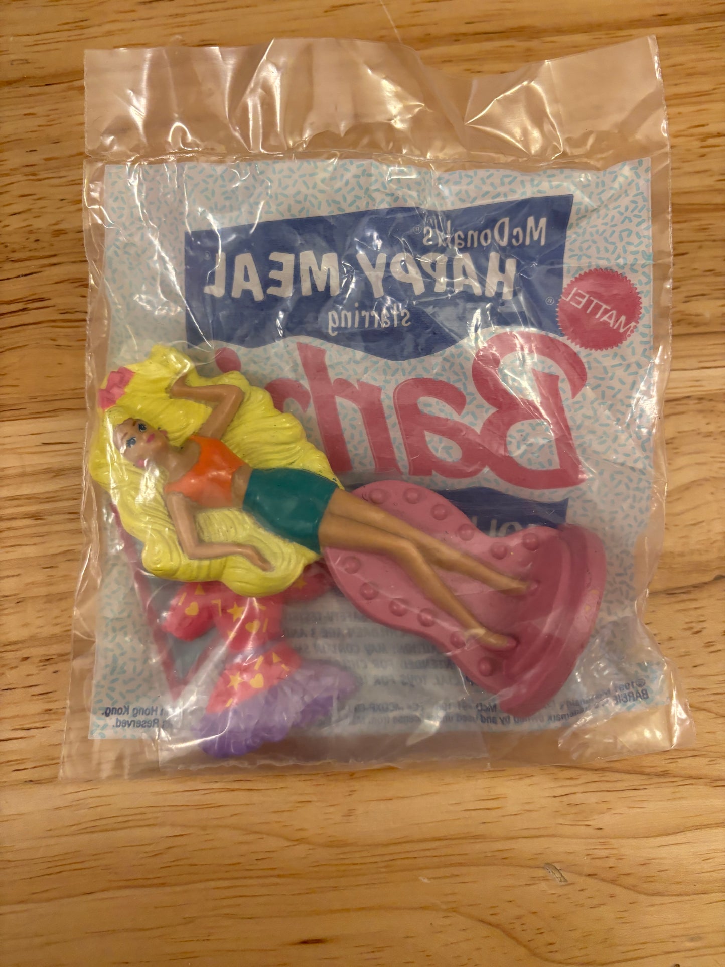 Snap n Play Barbie, New in Sealed bag, Happy Meal toy, Barbie Toy