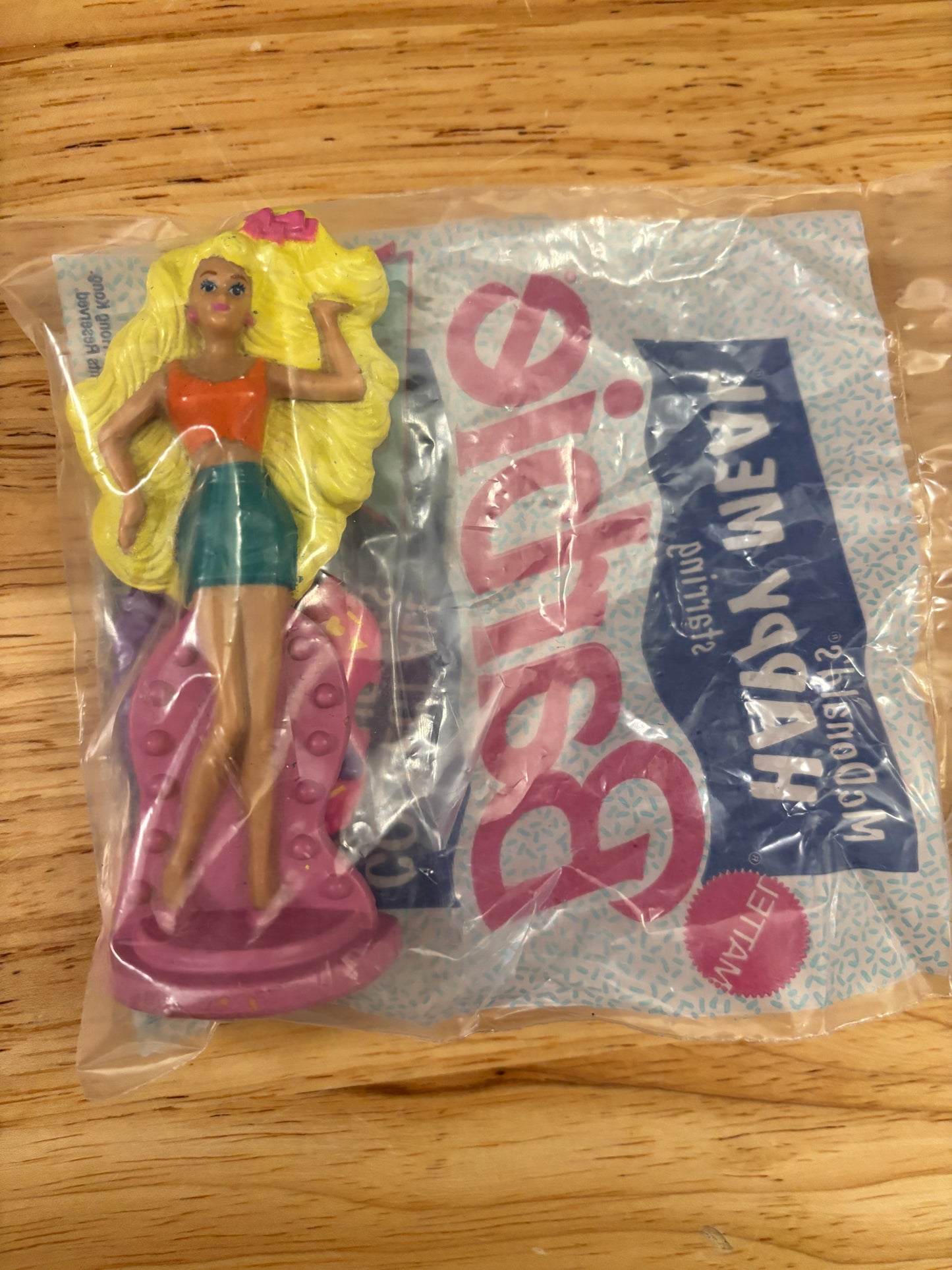 Snap n Play Barbie, New in Sealed bag, Happy Meal toy, Barbie Toy