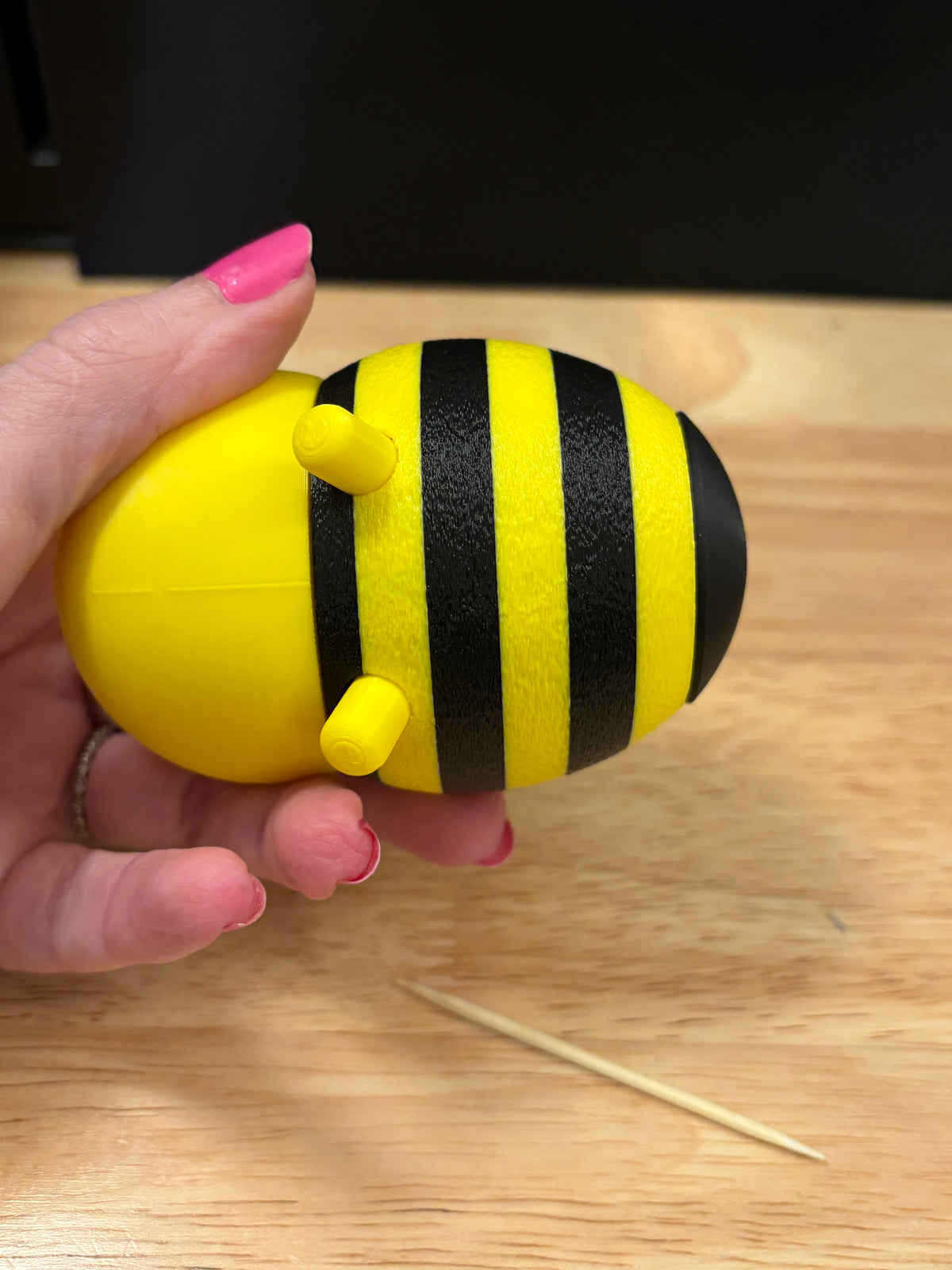 Custom Bee toothpick holder, 3D Printed Toothpick Holder, Bee