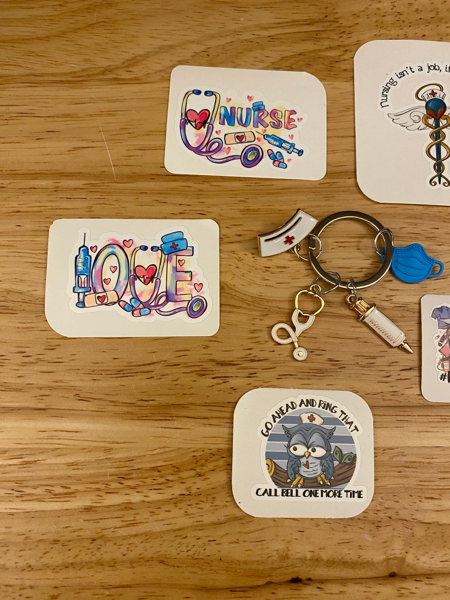 Medical key chain, Nurse Key chain, Gift bundle set