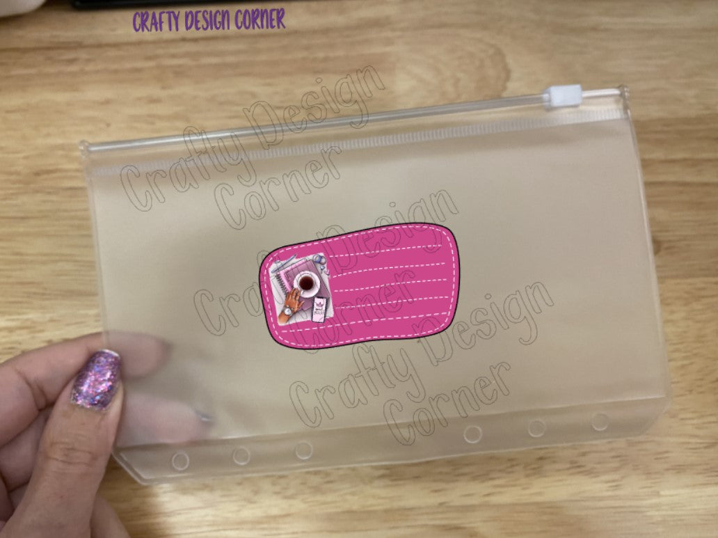 Gorgeous Girl Binder, Cash Envelops and Calculator, Budget Binder with 4 Cash Envelops, Girl Boss Budget Binder, Budget Binder, A6 Binder