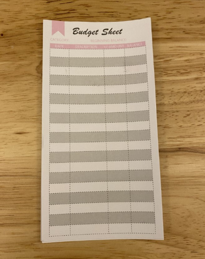Gorgeous Girl Binder, Cash Envelops and Calculator, Budget Binder with 4 Cash Envelops, Girl Boss Budget Binder, Budget Binder, A6 Binder