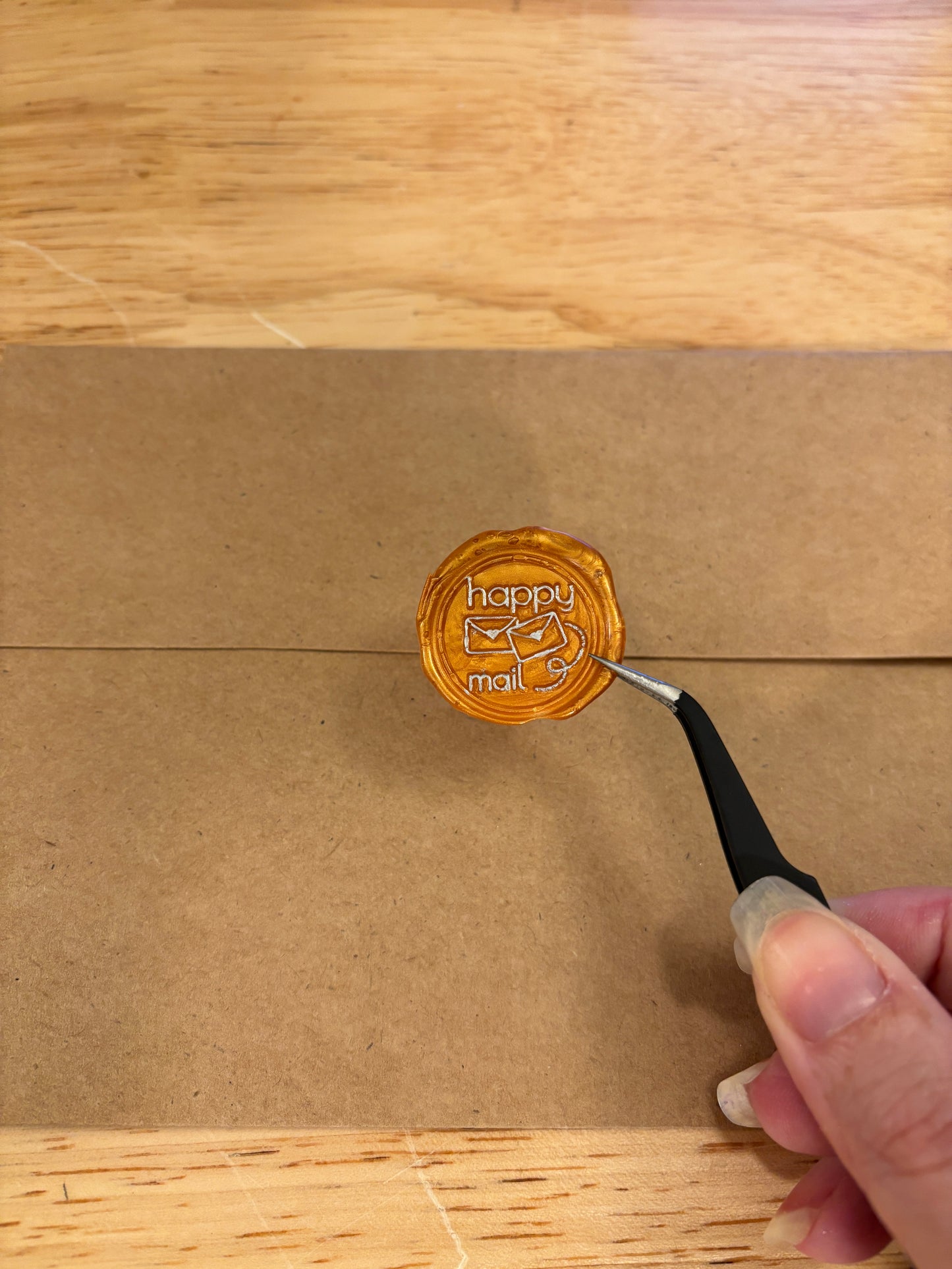 Happy Mail Wax Seal
