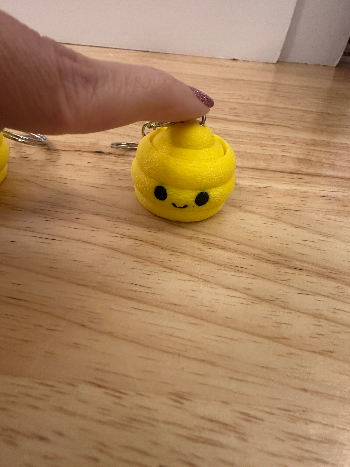 Honey Bee Hive clicker, Hive clicker, Smile on Bee Hive clicker keychain, Bee Hive Clicker