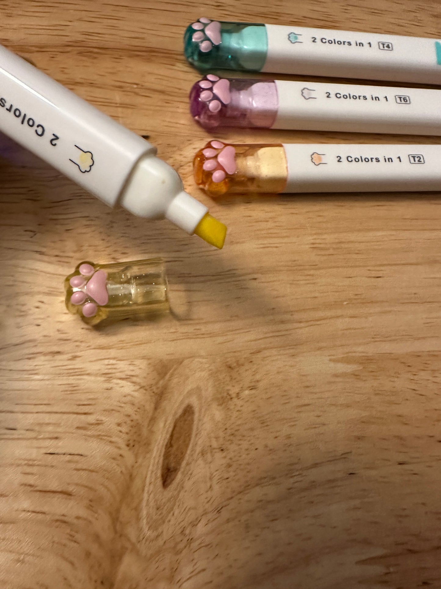 Paw Print Highlighter double endMarker