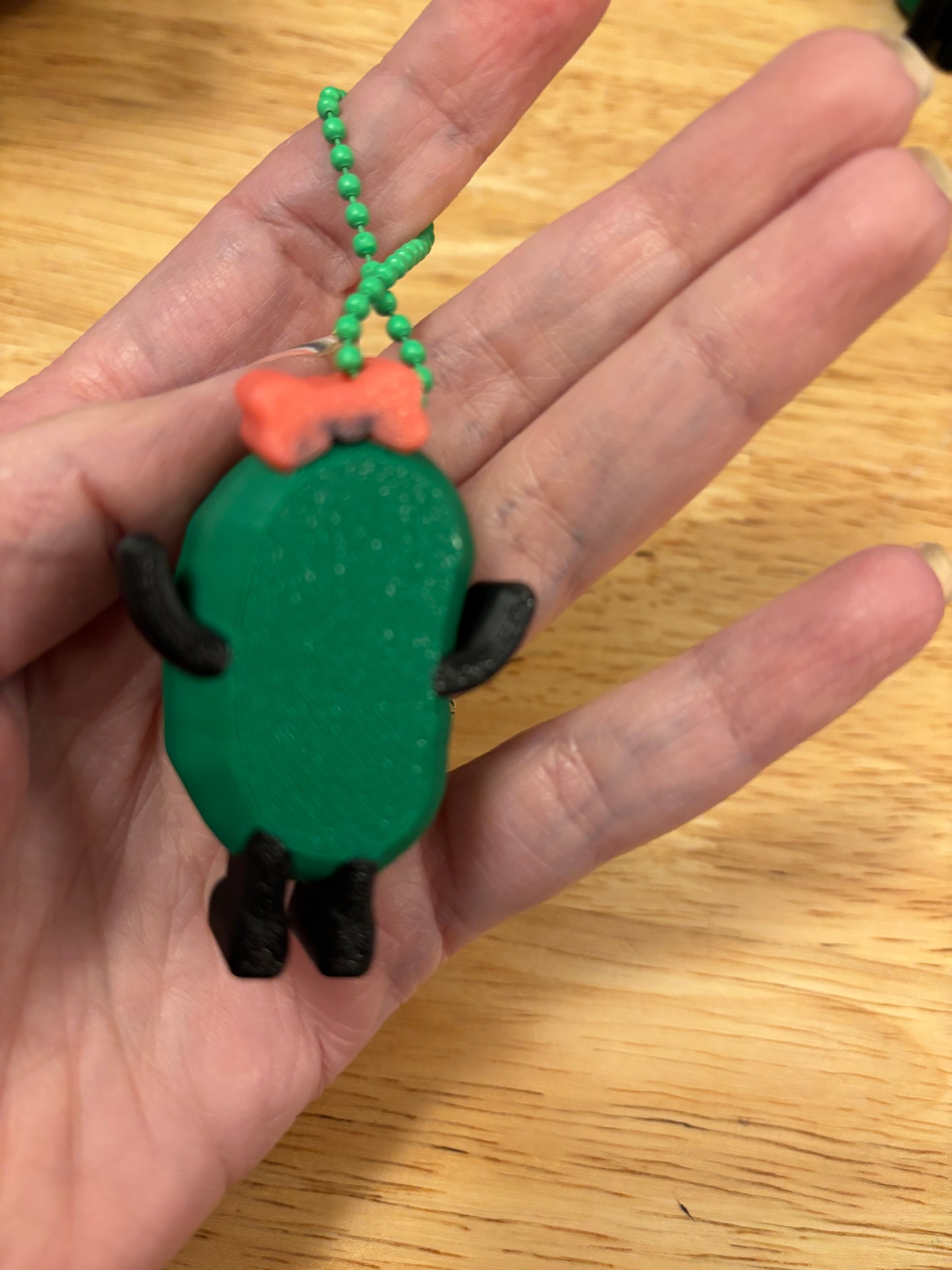 Fidget Clicker Pickle, Customize Pickle Clicker, Keychain Pickle Clicker, Fidget Pickle
