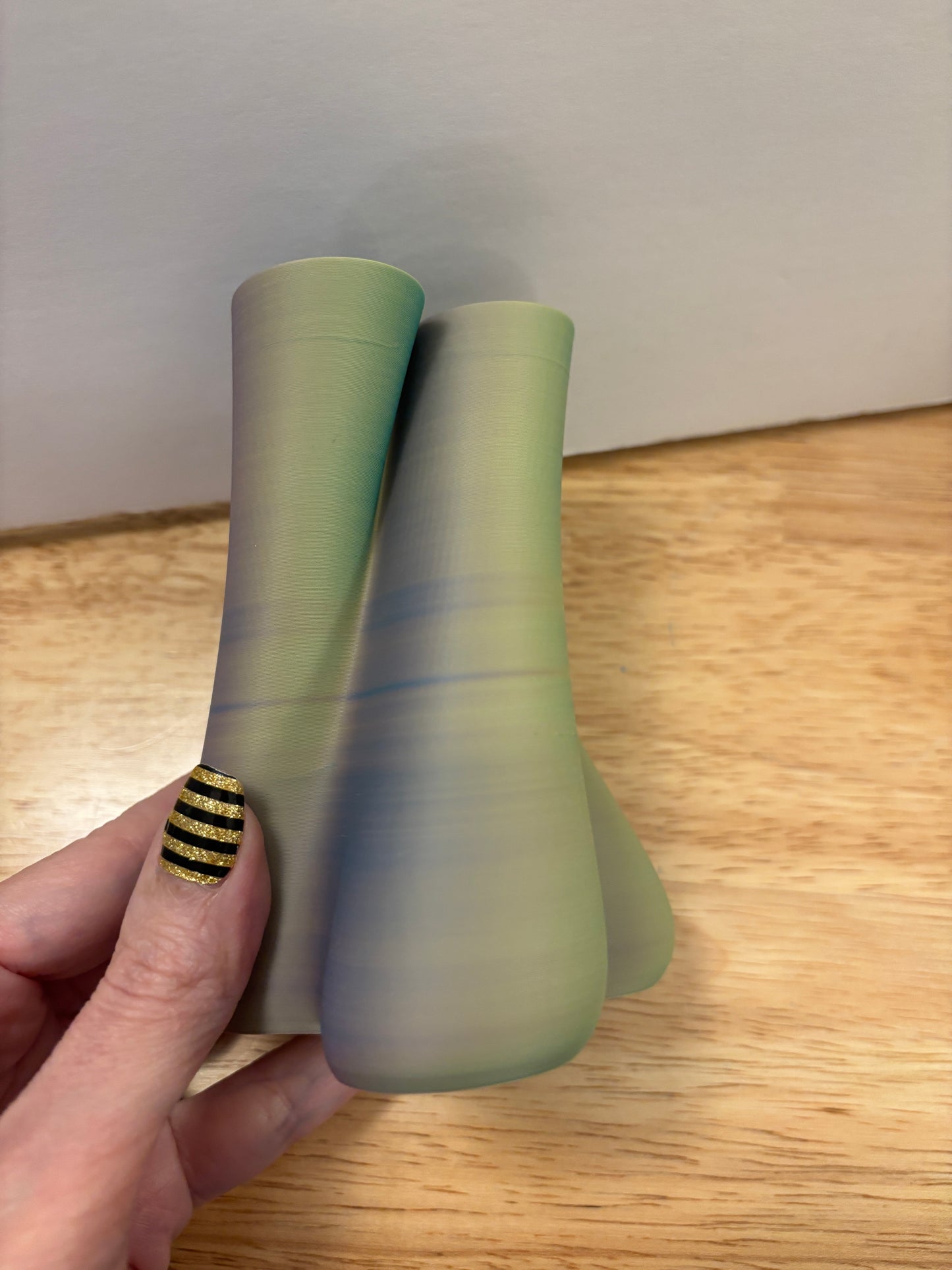 Triple toothbrush holder, Custom 3D Printed