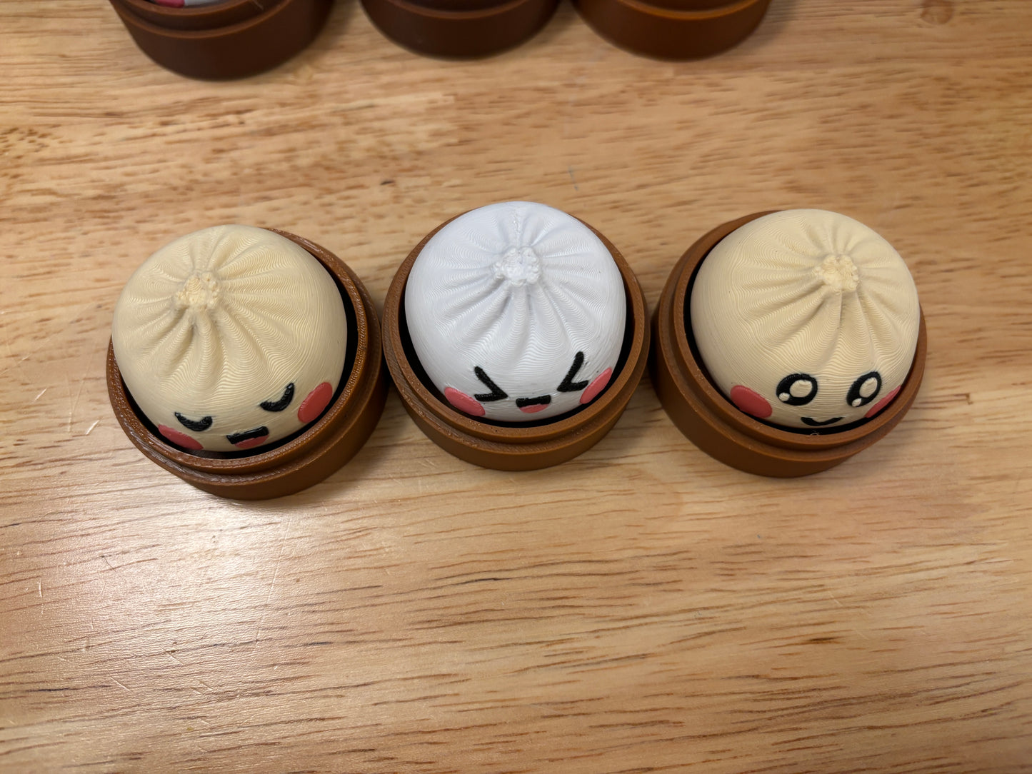 Clicky Dumpling Keychain