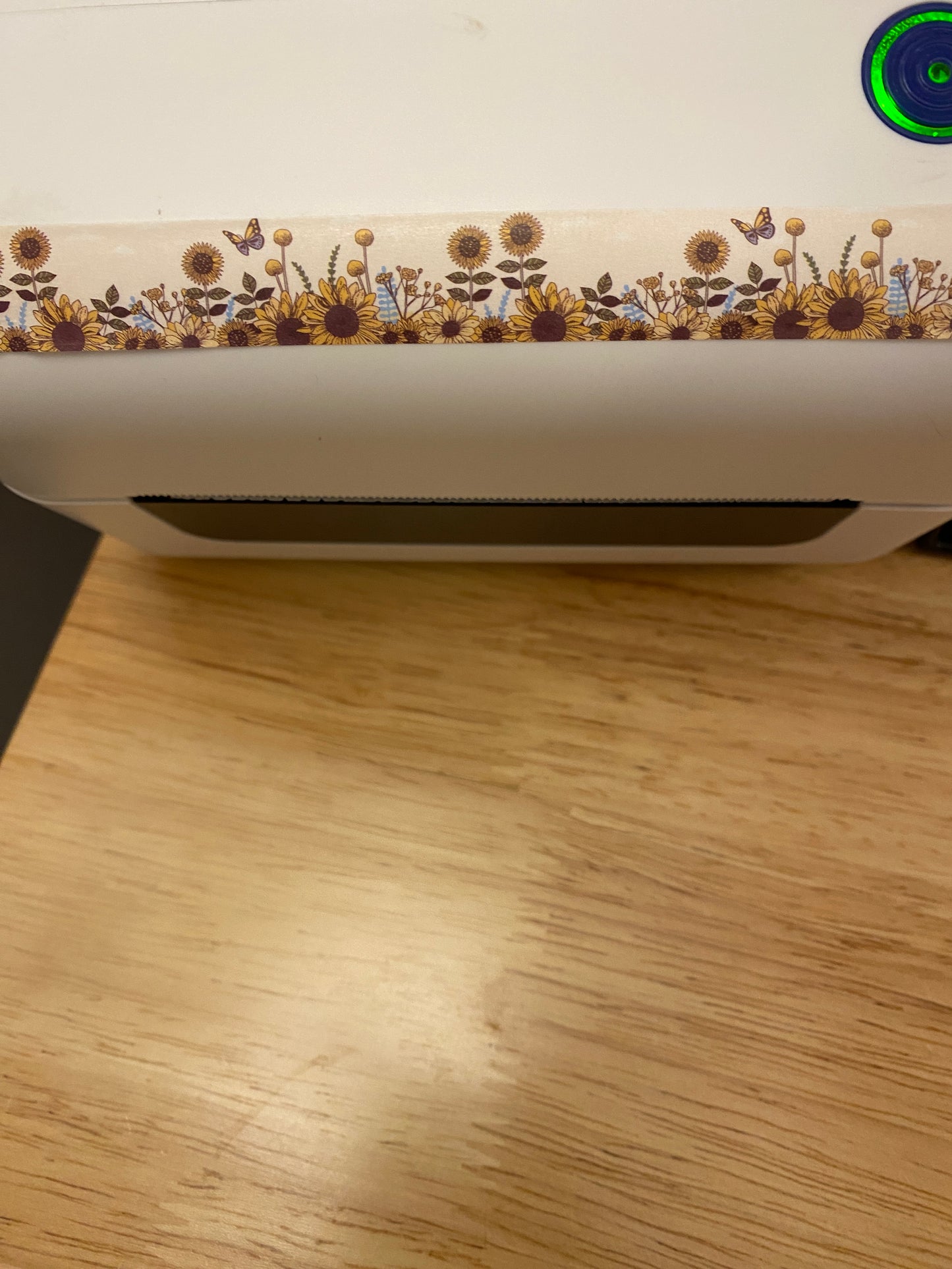 Big Roll of Autumn Sunflower Washi Tape