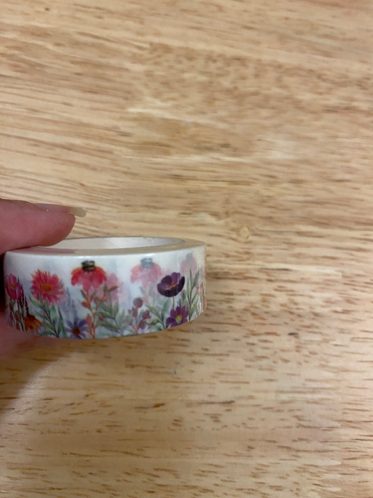 Big Roll of Floral Washi Tape