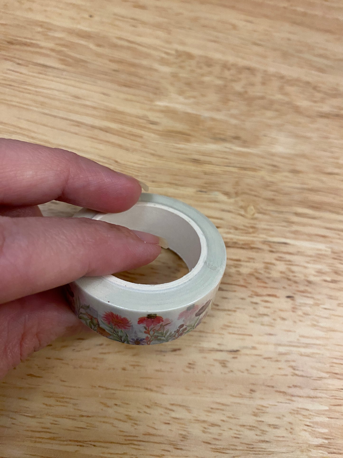 Big Roll of Floral Washi Tape