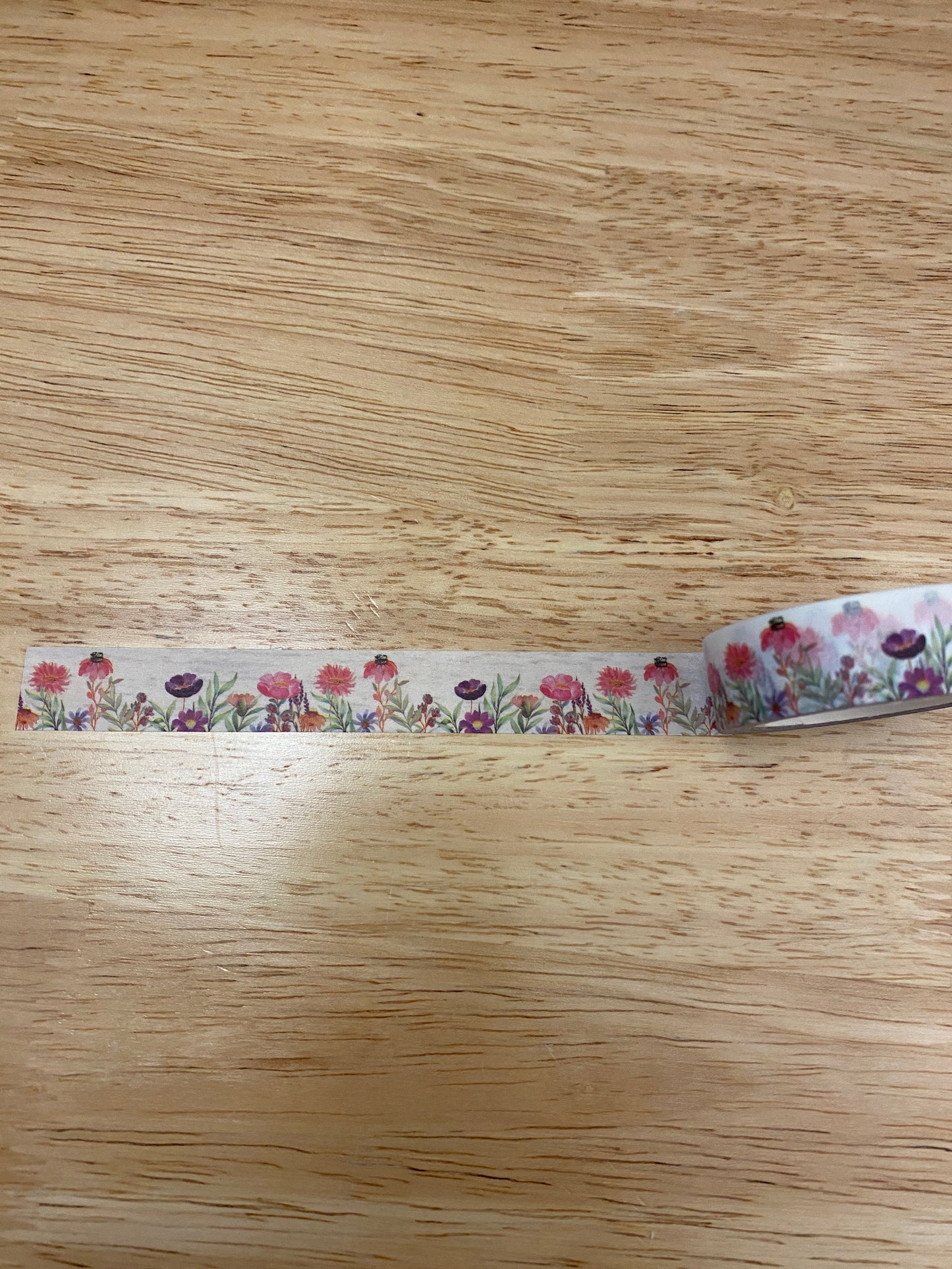 Big Roll of Floral Washi Tape