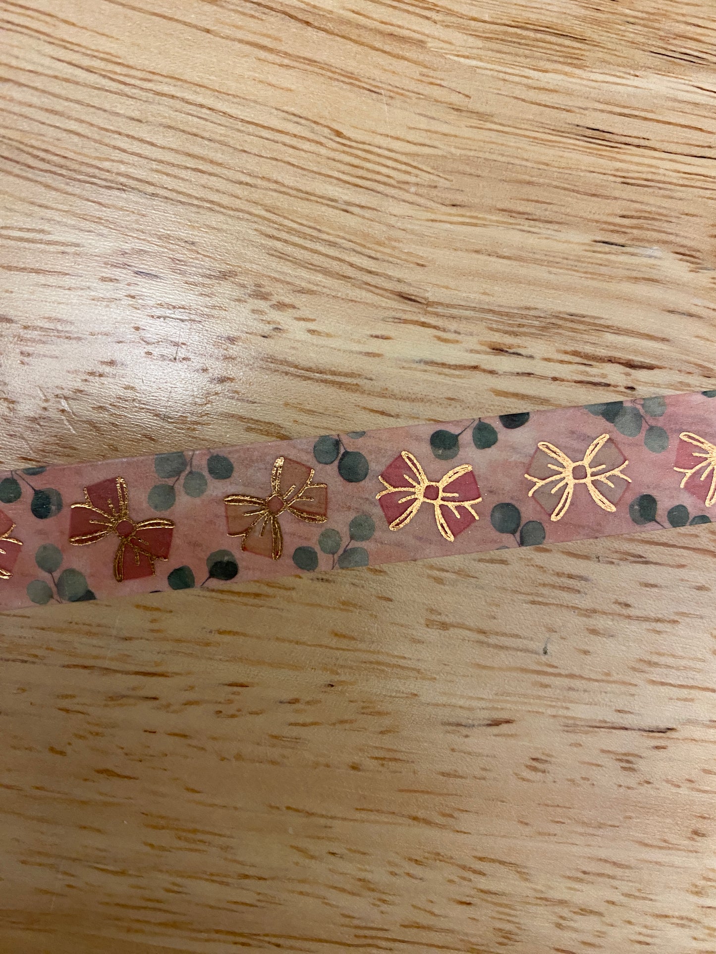 Big Roll of Bows with Foil Washi Tape