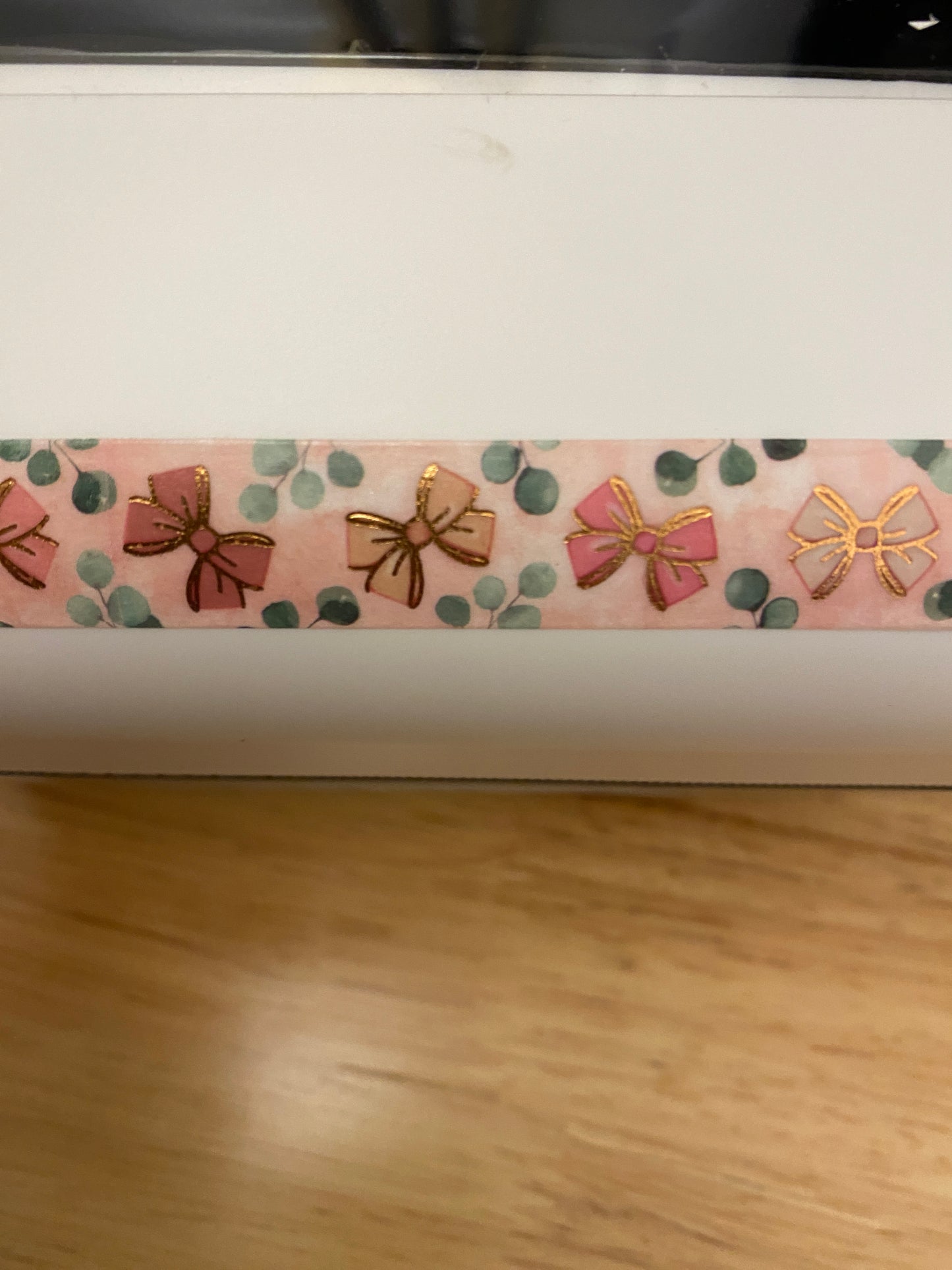 Big Roll of Bows with Foil Washi Tape