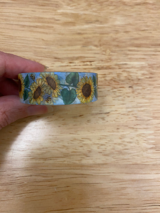 Big Roll of Big Sunflower Washi Tap