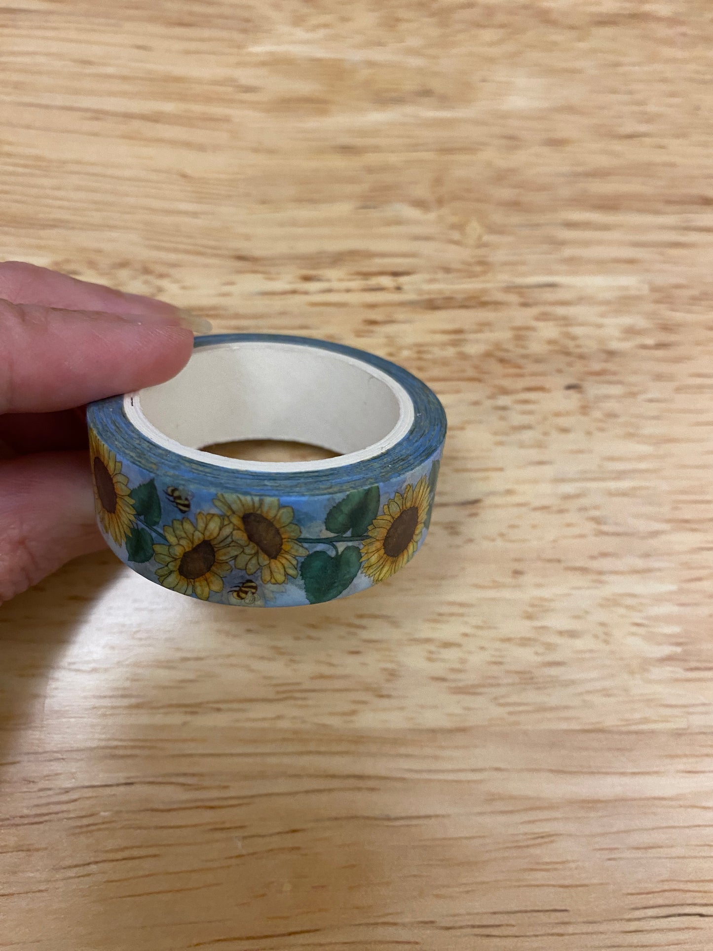 Big Roll of Big Sunflower Washi Tap