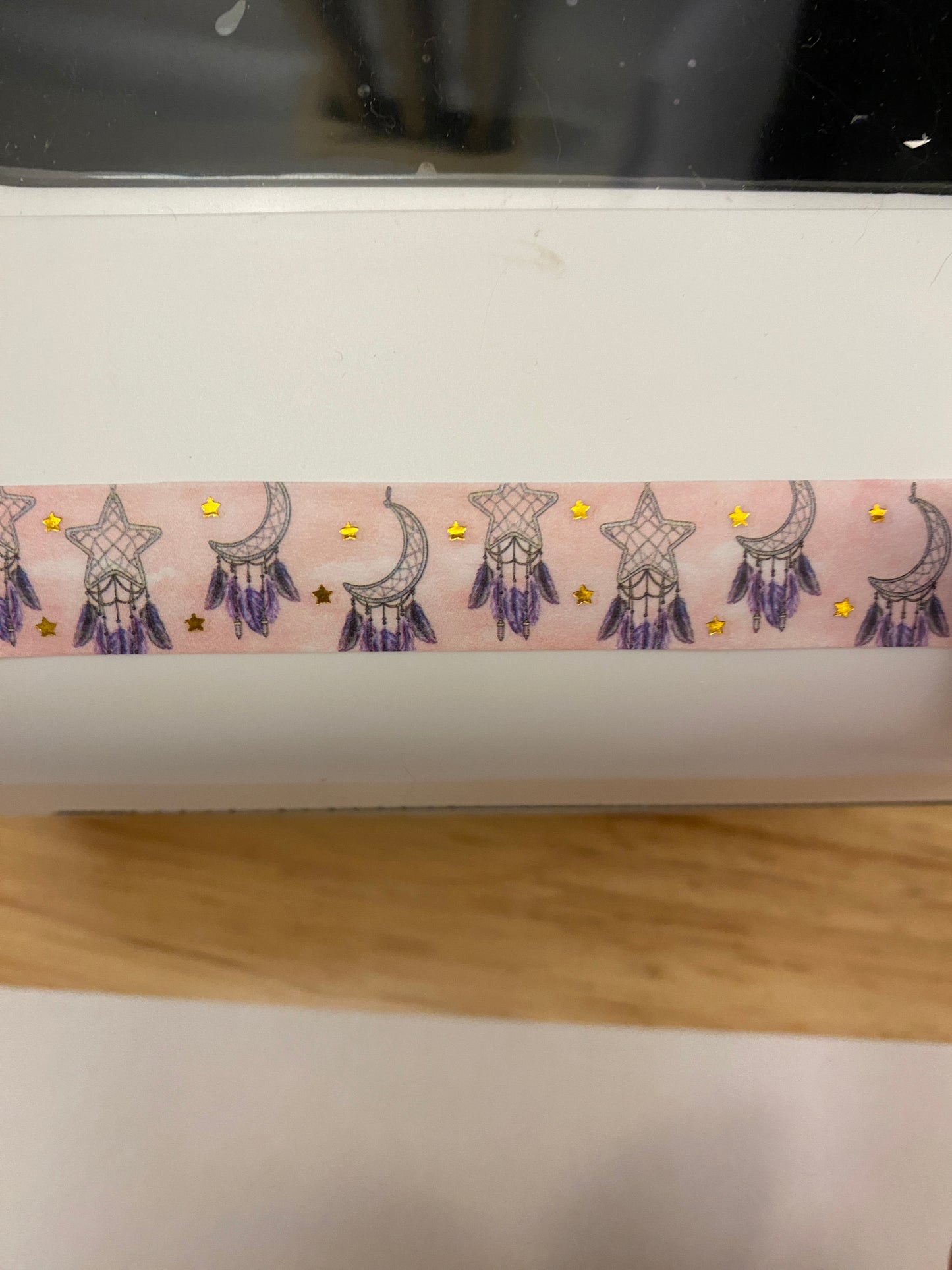 Gold Foil Dream catcher Star and Moon Washi Tape