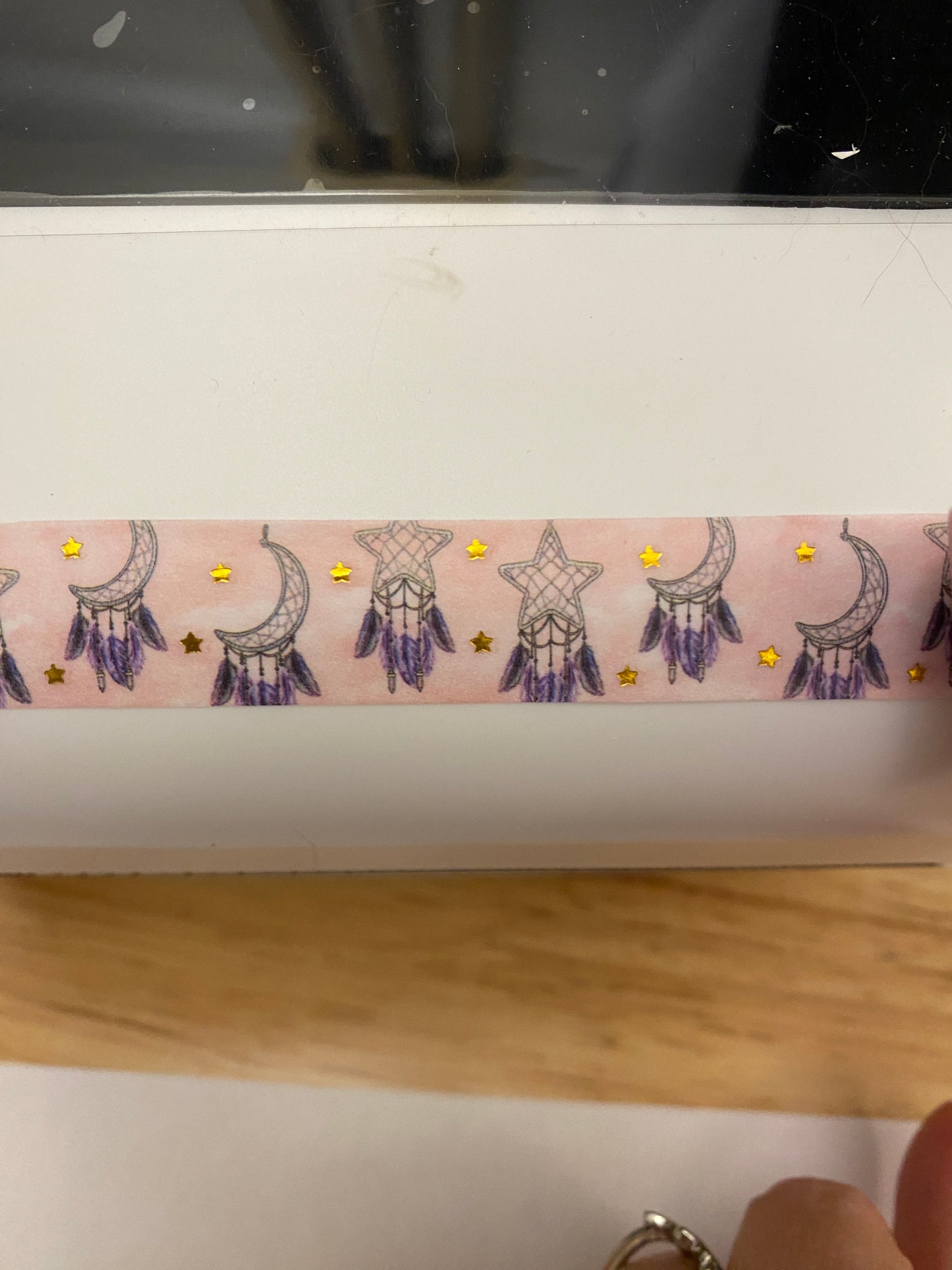 Gold Foil Dream catcher Star and Moon Washi Tape