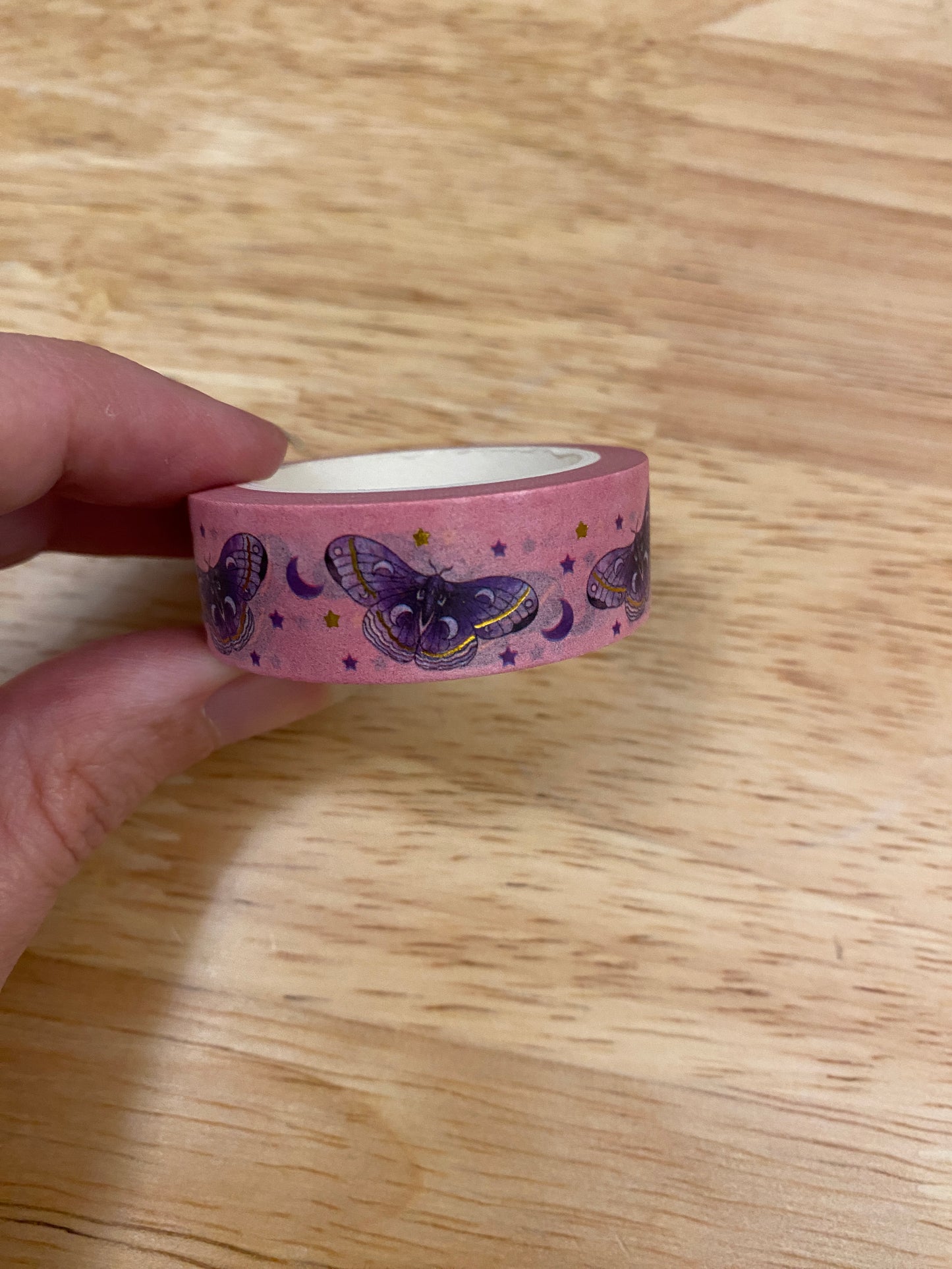 Foiled Butterfly Washi Tape Big Roll