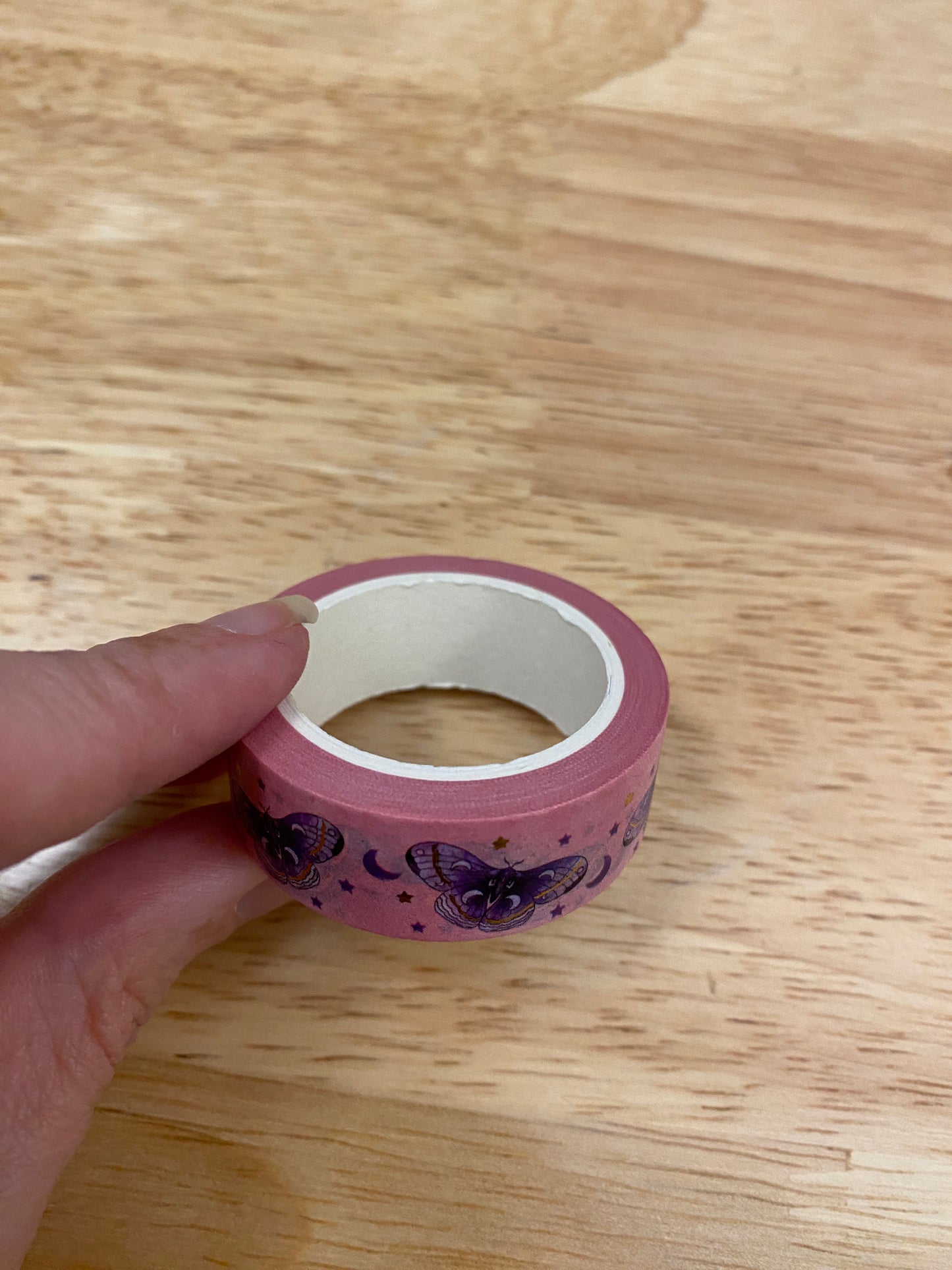 Foiled Butterfly Washi Tape Big Roll