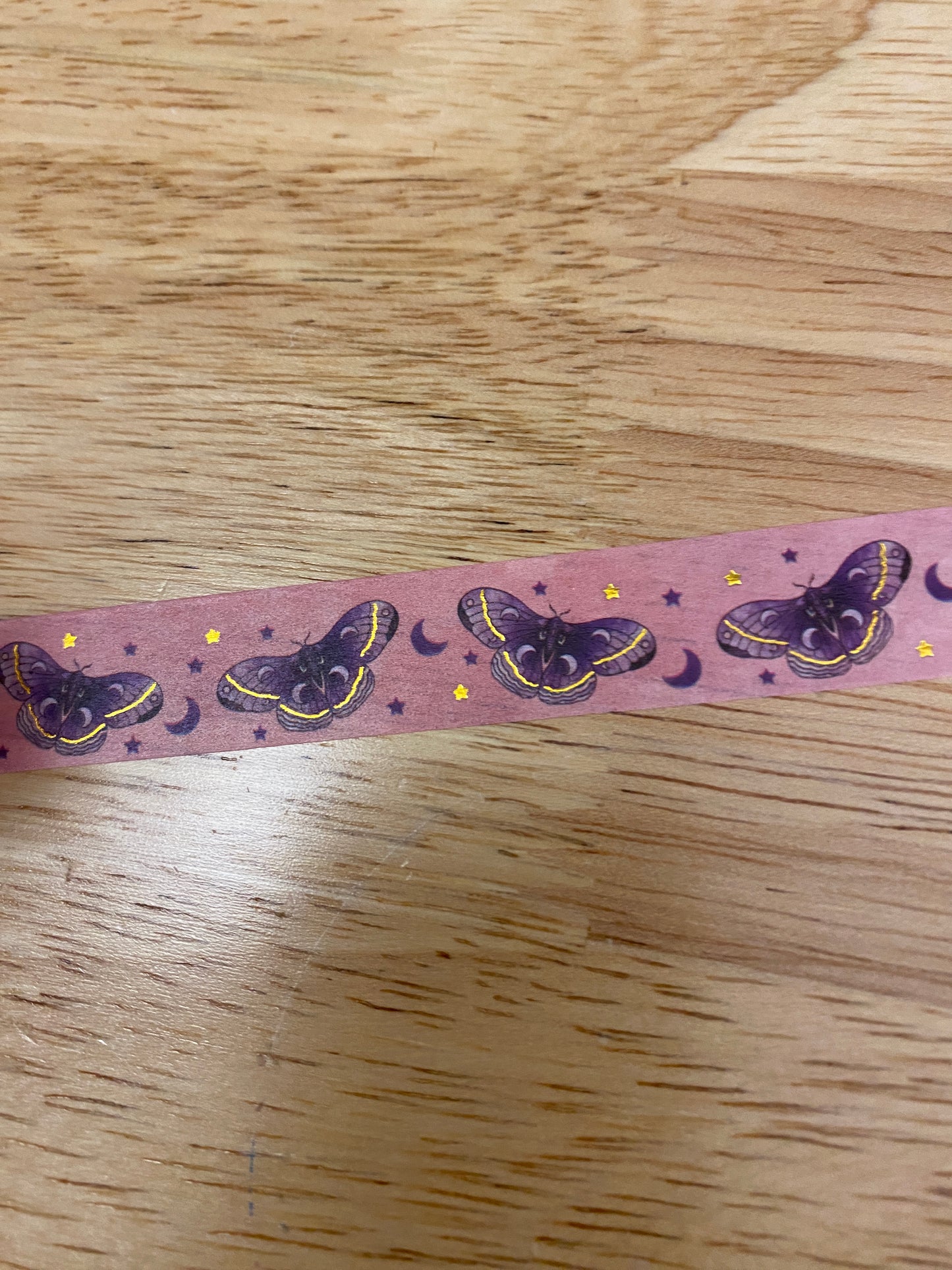 Foiled Butterfly Washi Tape Big Roll