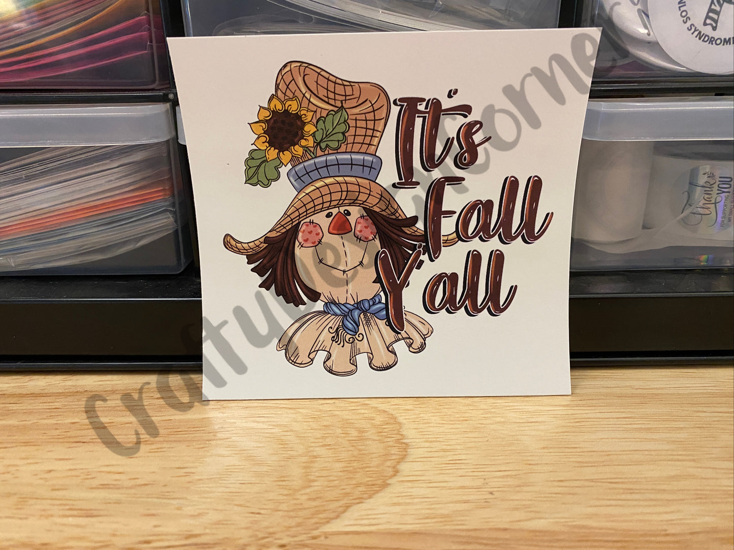 Scarecrow Its Fall All Clear Water Slide