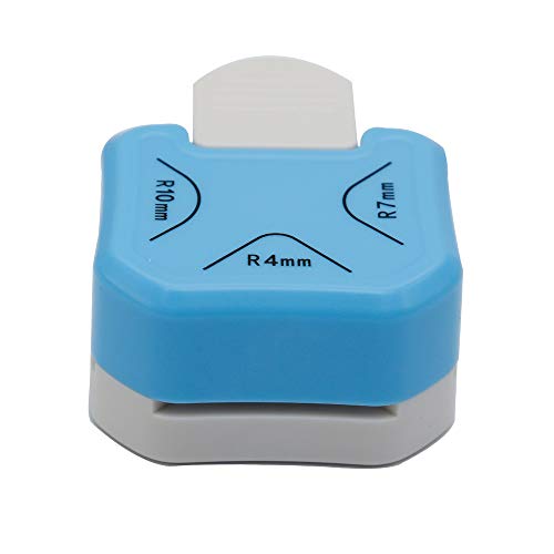 Paper Corner Rounder 3 in 1 (R4mm+R7mm+R10mm), Corner Punches for Paper Crafts, Corner Cutter ,Envelope Punch Board ,Hole Puncher, Laminate, DIY Projects, Photo Cutter,Card Making and Scrapbooking
