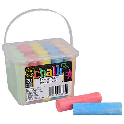 Greenbrier Sidewalk Chalk, 20-ct. Box