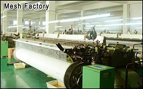 3 Yards 1.27 Meters Silk Screen Printing Fabric Mesh Screen Printing Mesh Wide High Tension Mesh Making Ink Supplies 110 Mesh(43T)