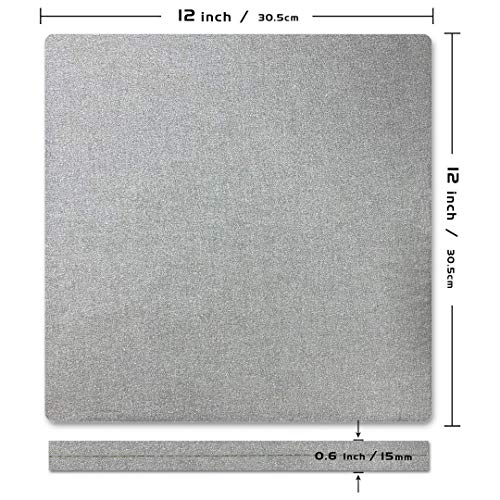 Heat Press Mat Easypress Mat for Cricut - 12" x 12" Cricket Craft Vinyl Ironing Insulation Transfer Heating Mats