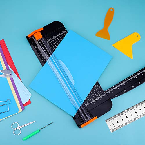 Famomatk 23PCS Weeding Tools for Vinyl, Craft Weeding Tools Set with 12Inch Paper Cutter and Trimmer for Scrapbooking,Silhouettes