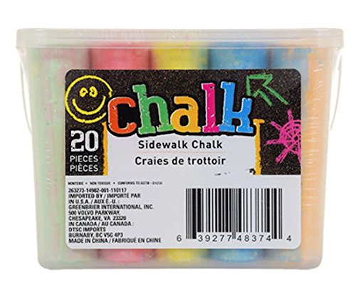 Greenbrier Sidewalk Chalk, 20-ct. Box