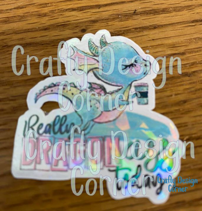 Blue Dragon Really Dragon today STICKER
