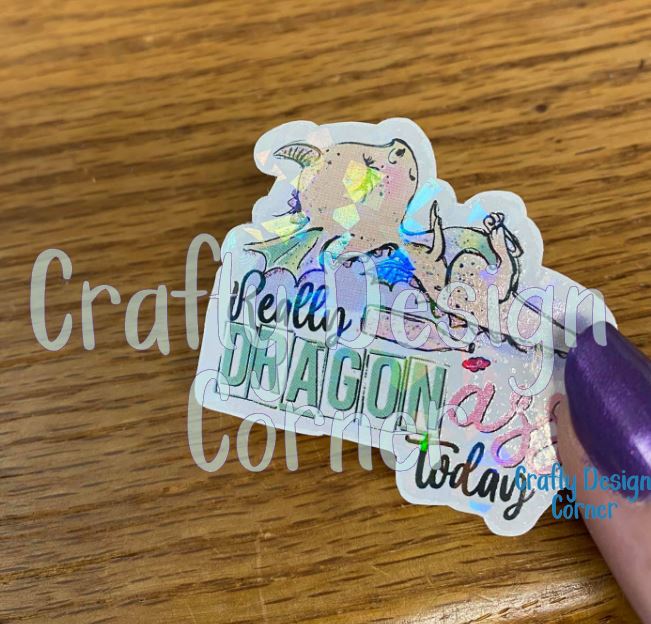 Dragon Really Dragon today STICKER
