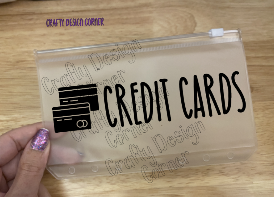 Monthly Cash Envelope with Graphic