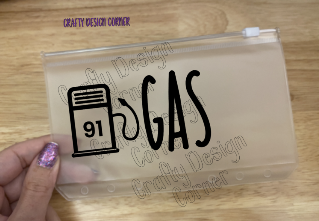 Monthly Cash Envelope with Graphic