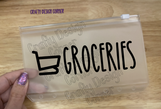 Monthly Cash Envelope with Graphic