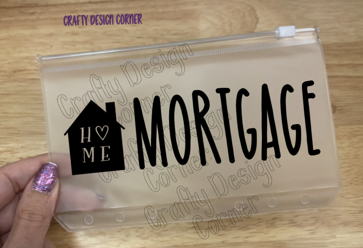 Monthly Cash Envelope with Graphic