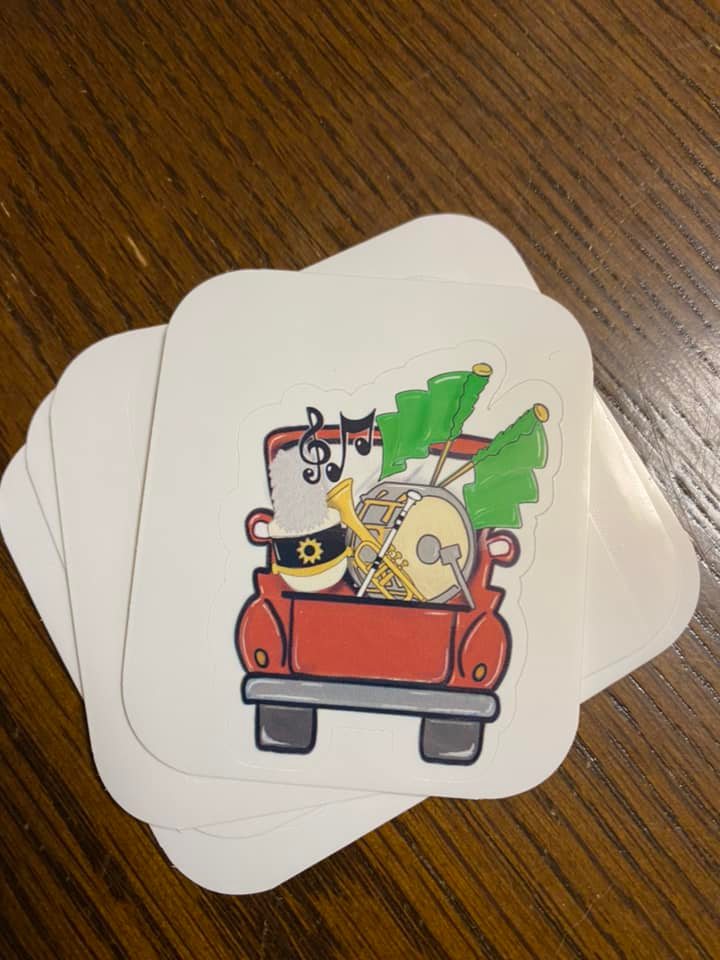 Music Truck STICKER